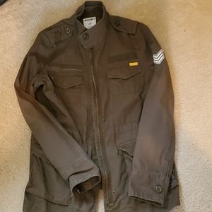 Old Navy Army Button down